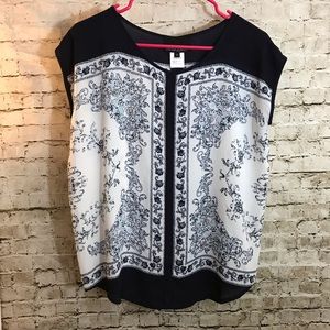Cynthia Rowley Boho Summer Top Size S